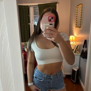 Aerie Ribbed Crop Top